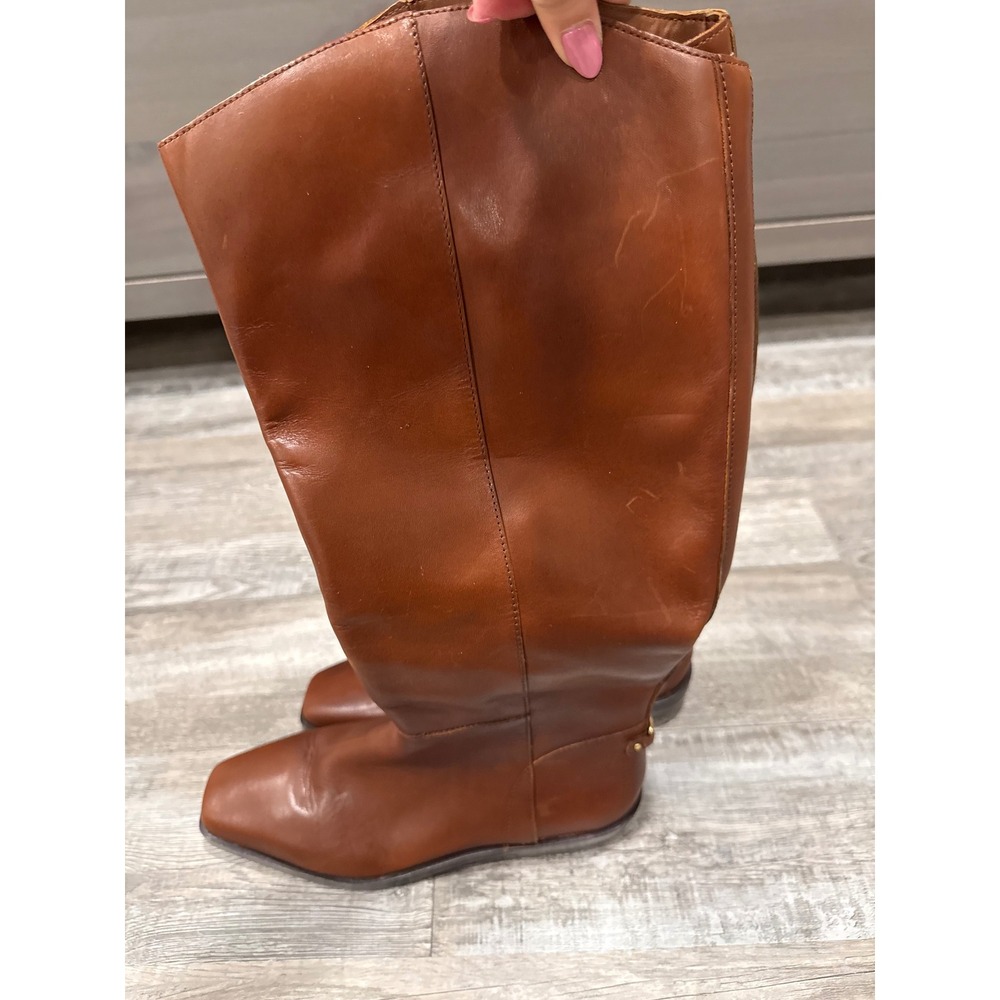 Sam Edelman Cesar Wide Calf
Riding Boot Brown Square Toe Size 7 New - Picture 5 of 9